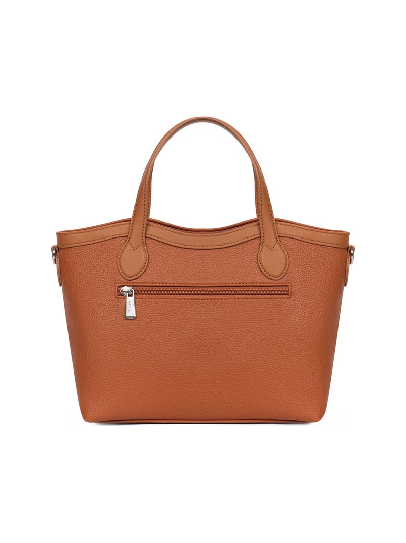 Sac porté main ciara | fagola Marron caramel - Kiabi