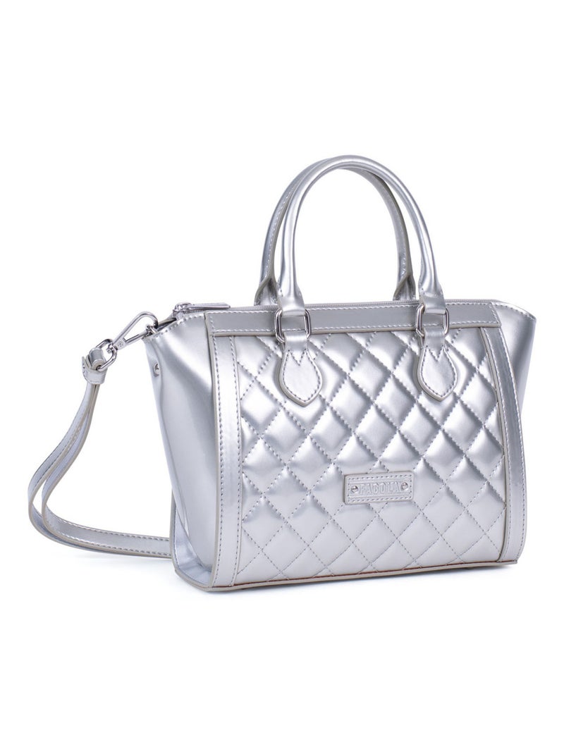 Sac porté main  daisy | fagola Argent - Kiabi