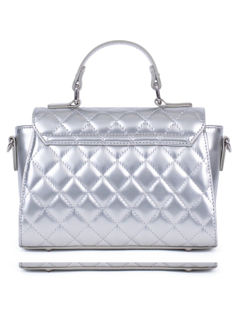 Sac porté main  daisy | fagola Argent - Kiabi