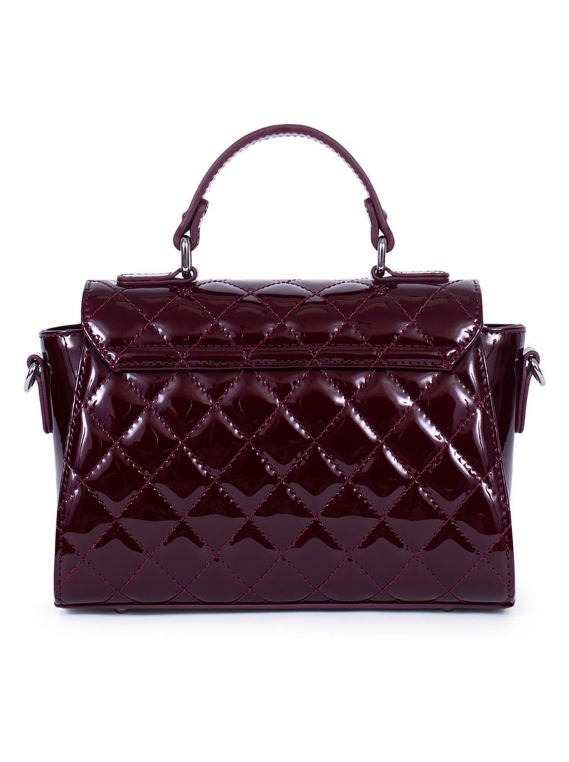 Sac porté main  daisy | fagola Rouge carmin - Kiabi