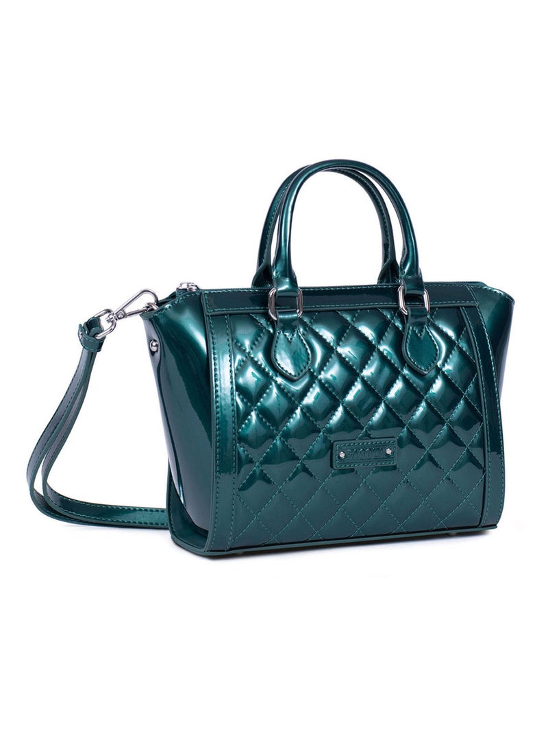 Sac porté main  daisy | fagola Vert émeraude - Kiabi
