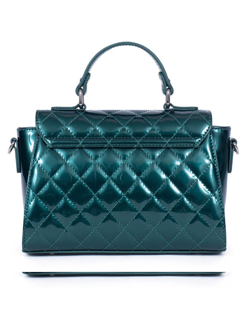 Sac porté main  daisy | fagola Vert émeraude - Kiabi