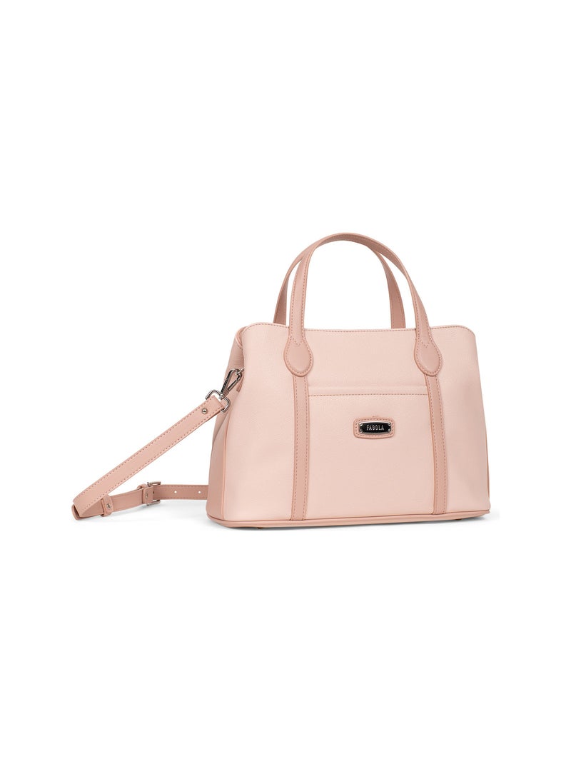 Sac porté main flavia | fagola Rose - Kiabi