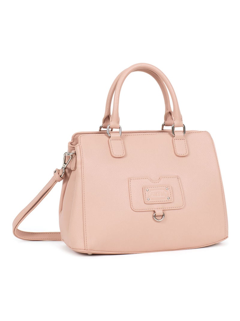 Sac porté main  gina | fagola Beige/Rose - Kiabi