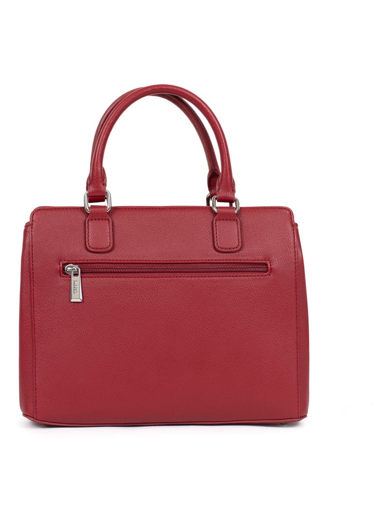 Sac porté main  gina | fagola Rouge carmin - Kiabi
