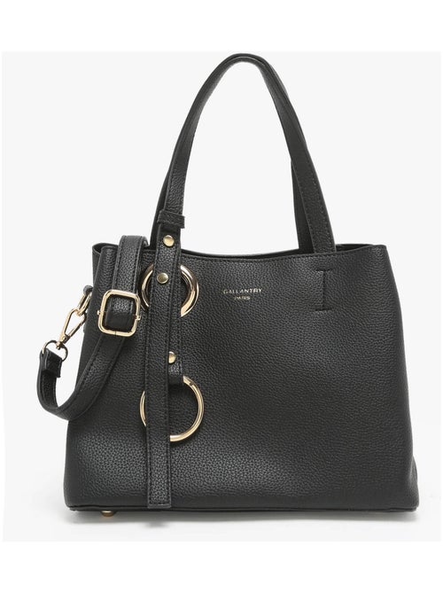 Sac Porté Main Grained Miniprix Toile Enduite - Kiabi