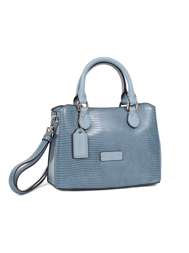 Sac porté main  maria | fagola Bleu clair - Kiabi