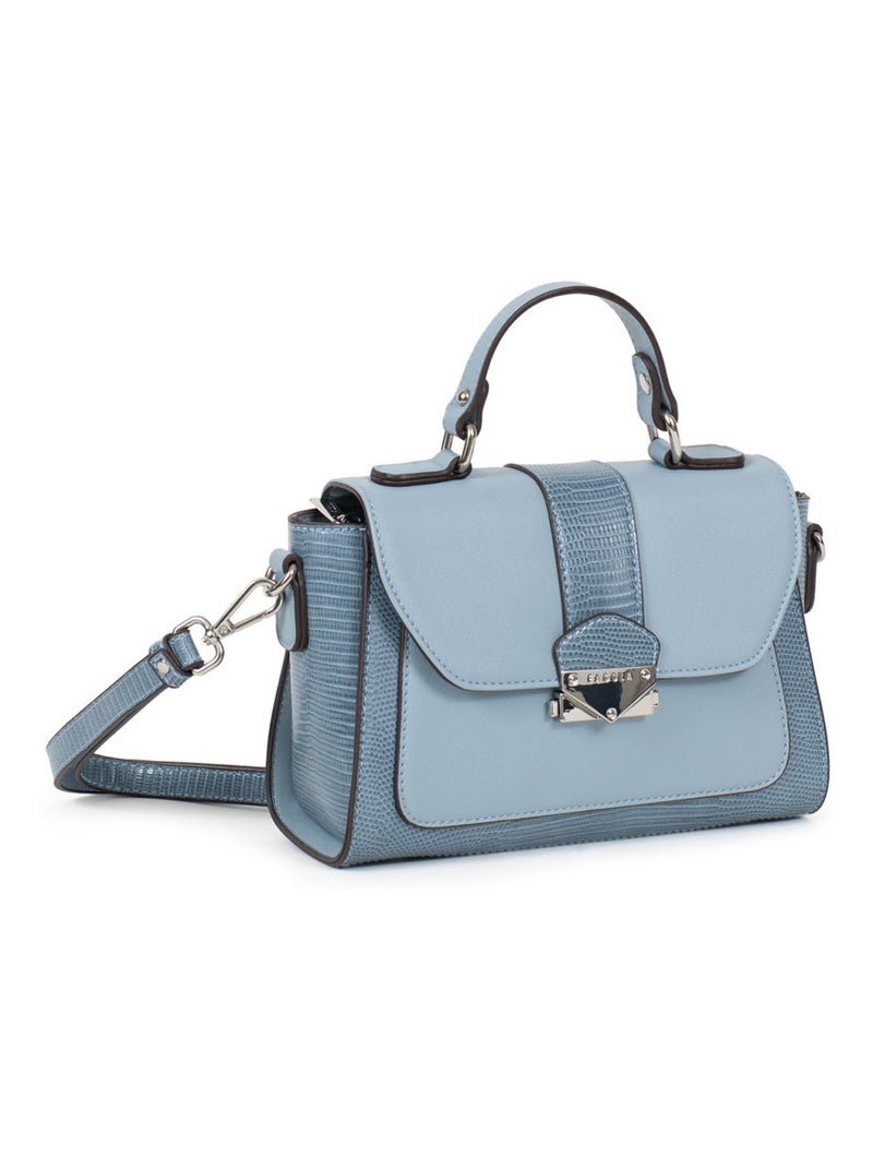 Sac porté main  maria | fagola Bleu clair - Kiabi