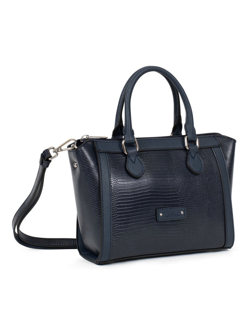 Sac porté main  maria | fagola Bleu marine - Kiabi