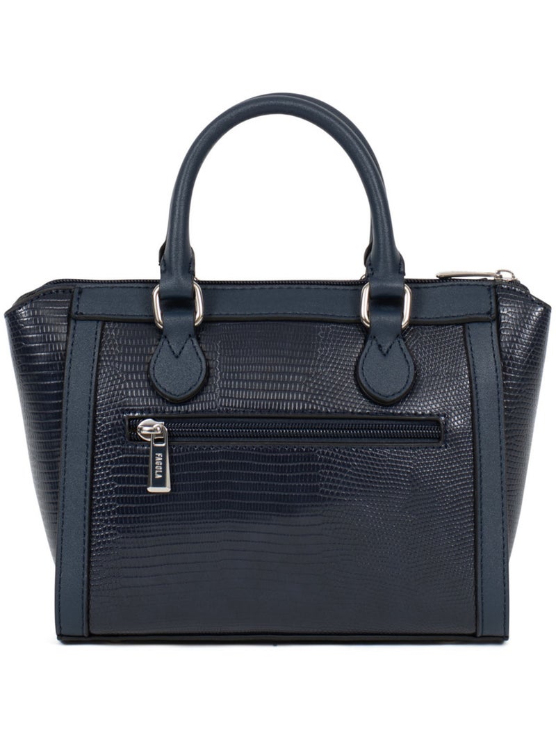 Sac porté main  maria | fagola Bleu marine - Kiabi