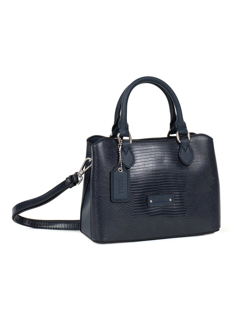 Sac porté main  maria | fagola Bleu marine - Kiabi