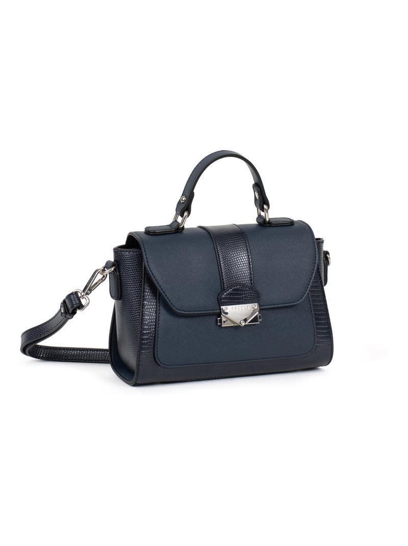 Sac porté main  maria | fagola Bleu marine - Kiabi