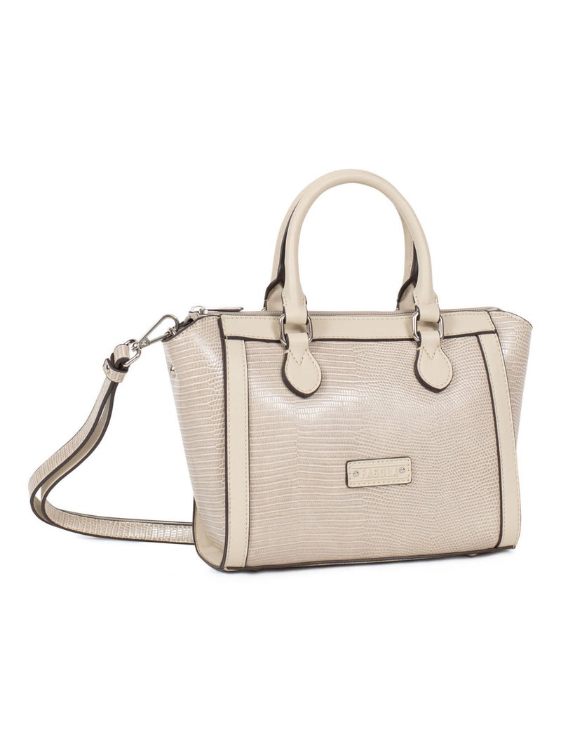 Sac porté main  maria | fagola Gris moyen - Kiabi