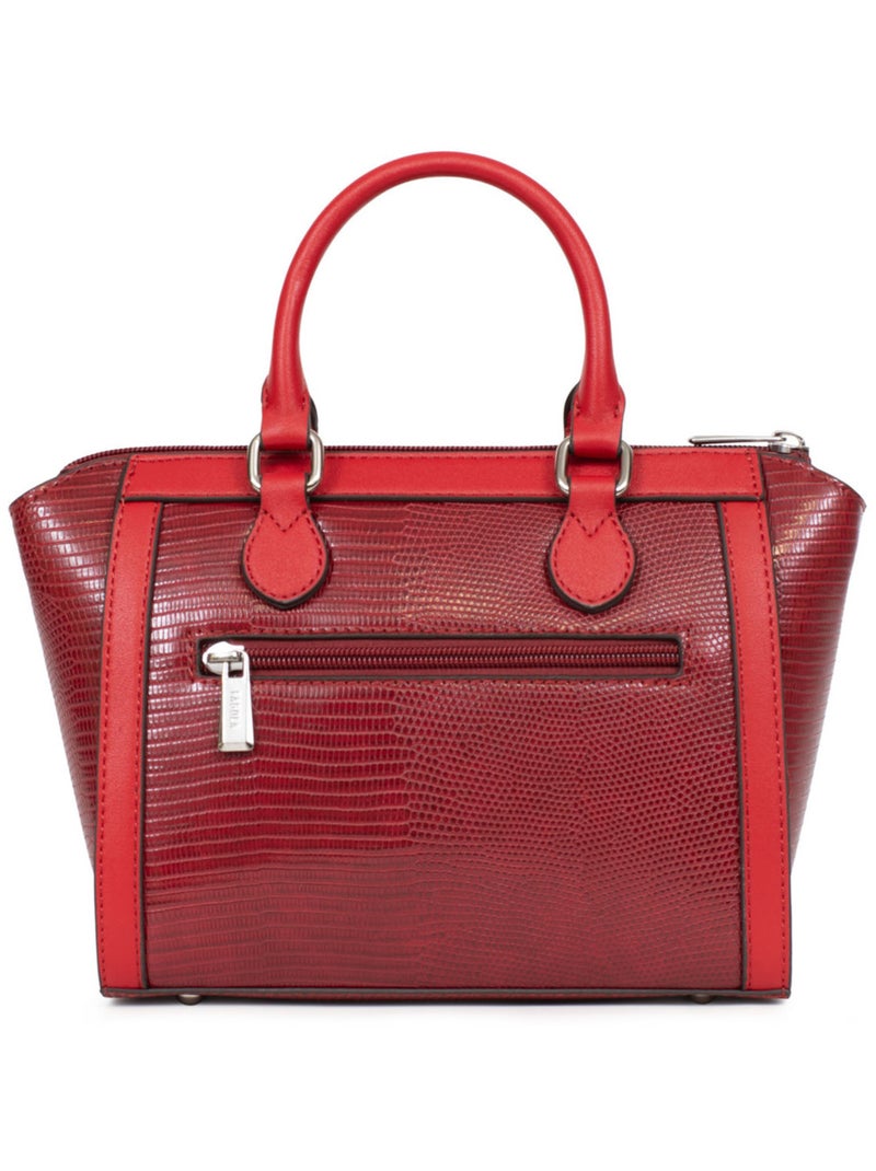 Sac porté main  maria | fagola Rouge carmin - Kiabi