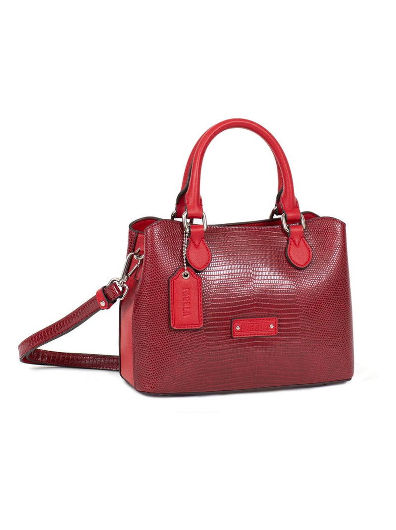 Sac porté main  maria | fagola Rouge carmin - Kiabi