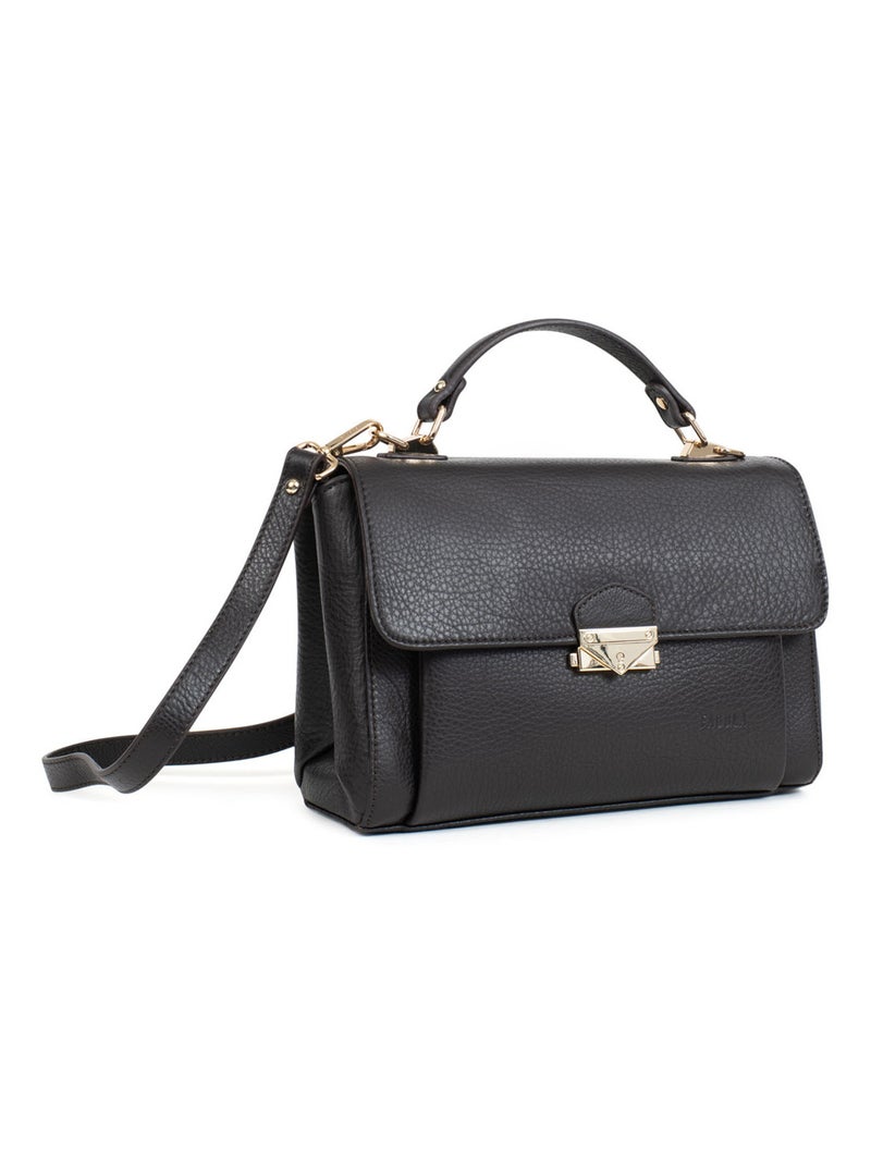 Sac porté main  preta | fagola Marron foncé - Kiabi