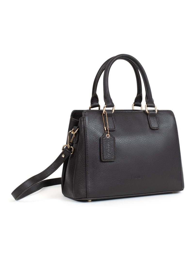 Sac porté main  preta | fagola Marron foncé - Kiabi