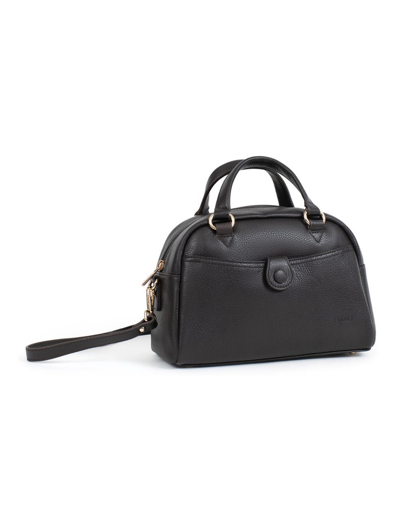 Sac porté main  preta | fagola Marron foncé - Kiabi