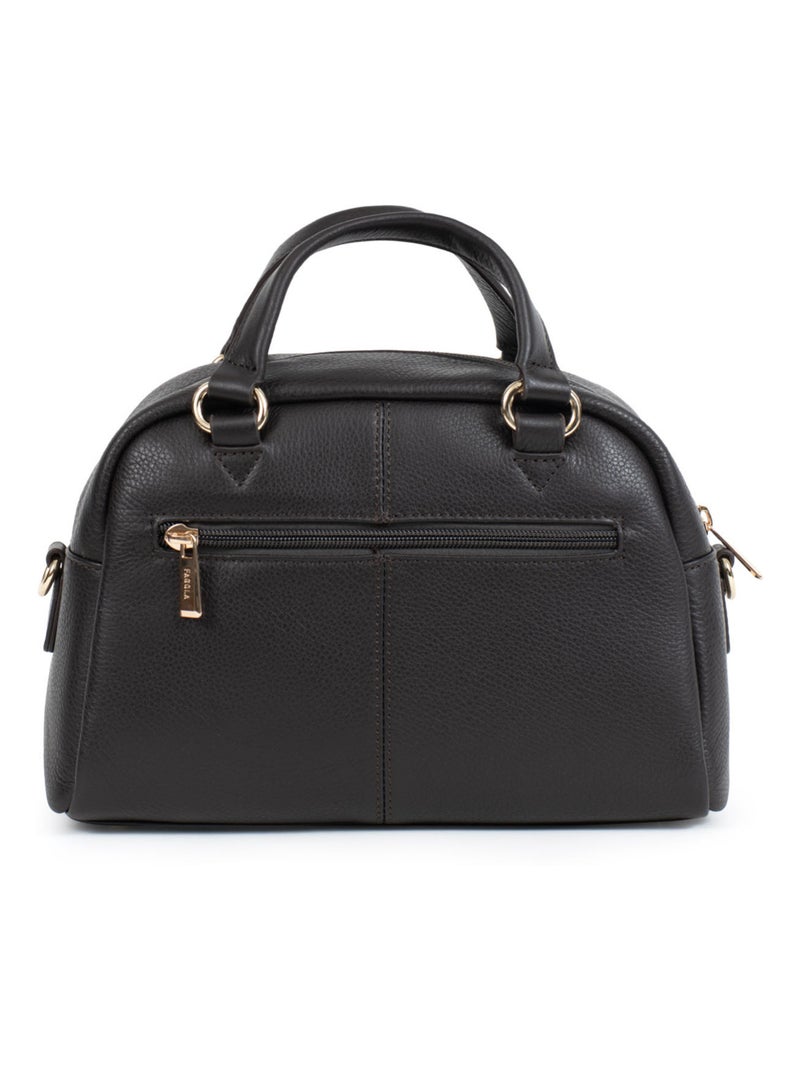 Sac porté main  preta | fagola Marron foncé - Kiabi