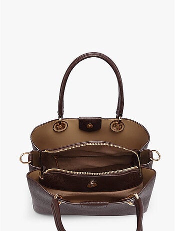 Sac porté main sable gallantry toile enduite