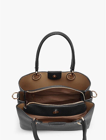 Sac porté main sable gallantry toile enduite