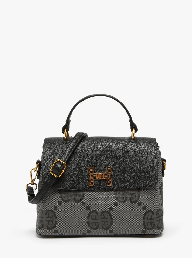 Sac Porté Main Signed Miniprix Synthetique Noir - Kiabi
