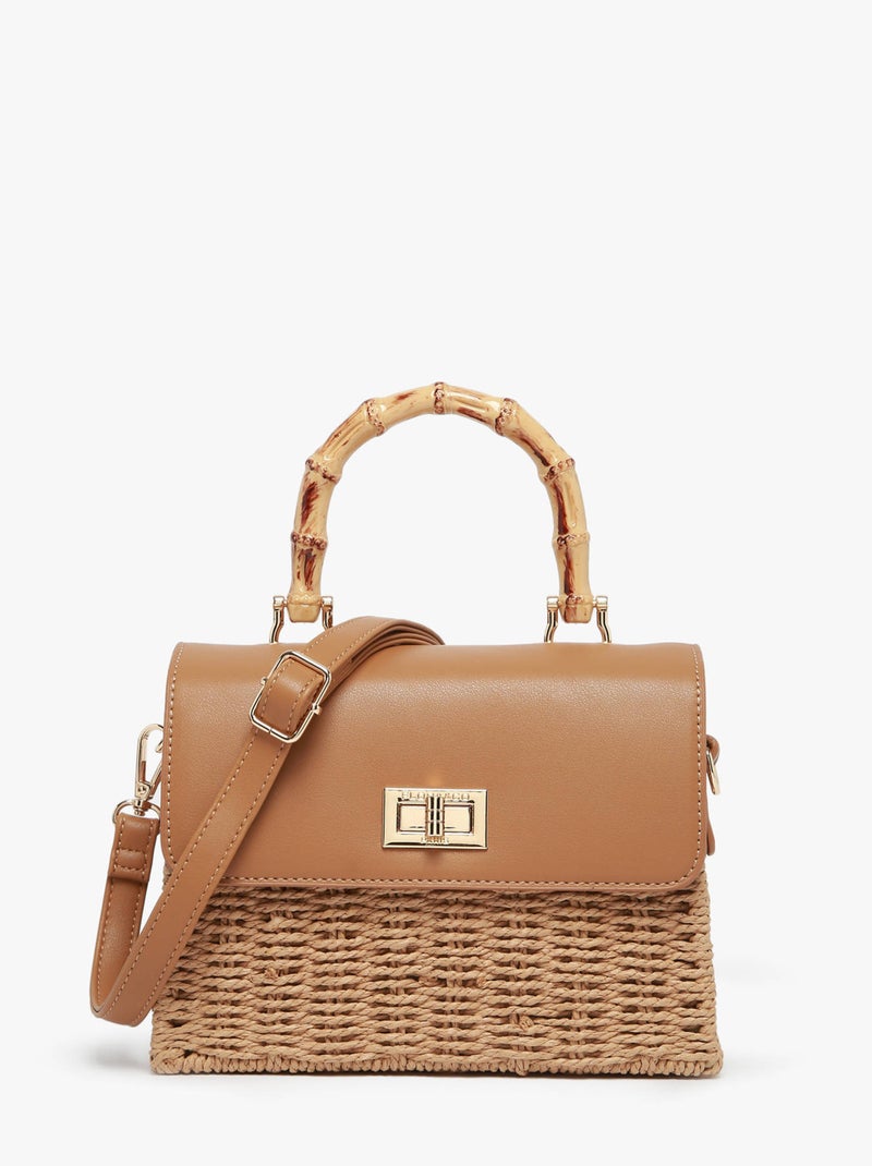 Sac Porté Main St Tropez Miniprix Synthetique Marron/Moka/Blush Beige - Kiabi