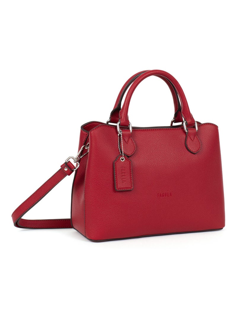 Sac porté main  stella | fagola Rouge carmin - Kiabi