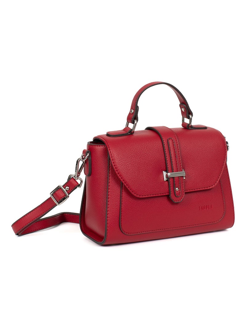 Sac porté main  stella | fagola Rouge carmin - Kiabi