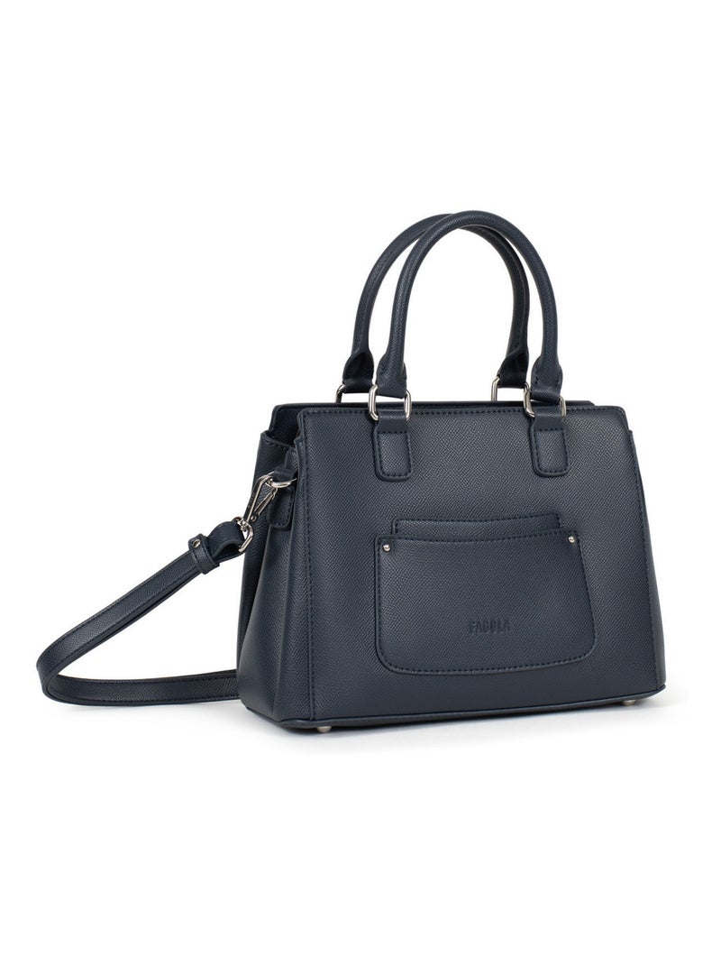 Sac porté main  tessa | fagola Bleu nuit - Kiabi