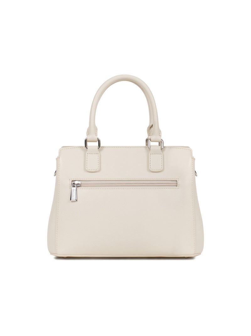 Sac porté main  tessa | fagola Ivoire - Kiabi