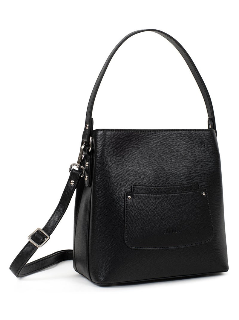 Sac porté main  tessa | fagola Noir - Kiabi