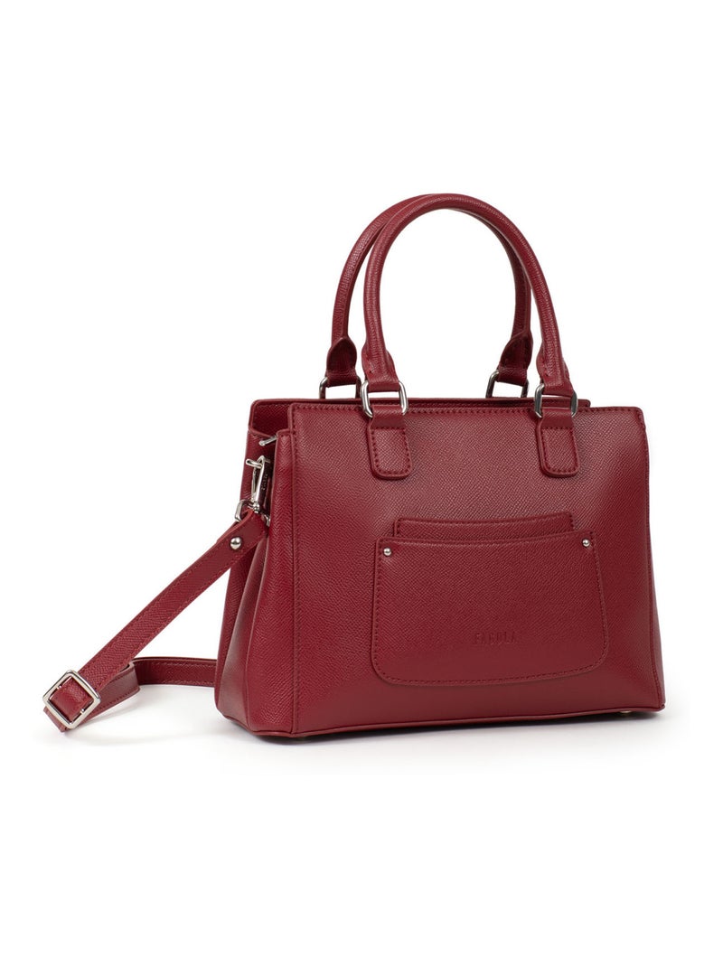 Sac porté main  tessa | fagola Rouge carmin - Kiabi