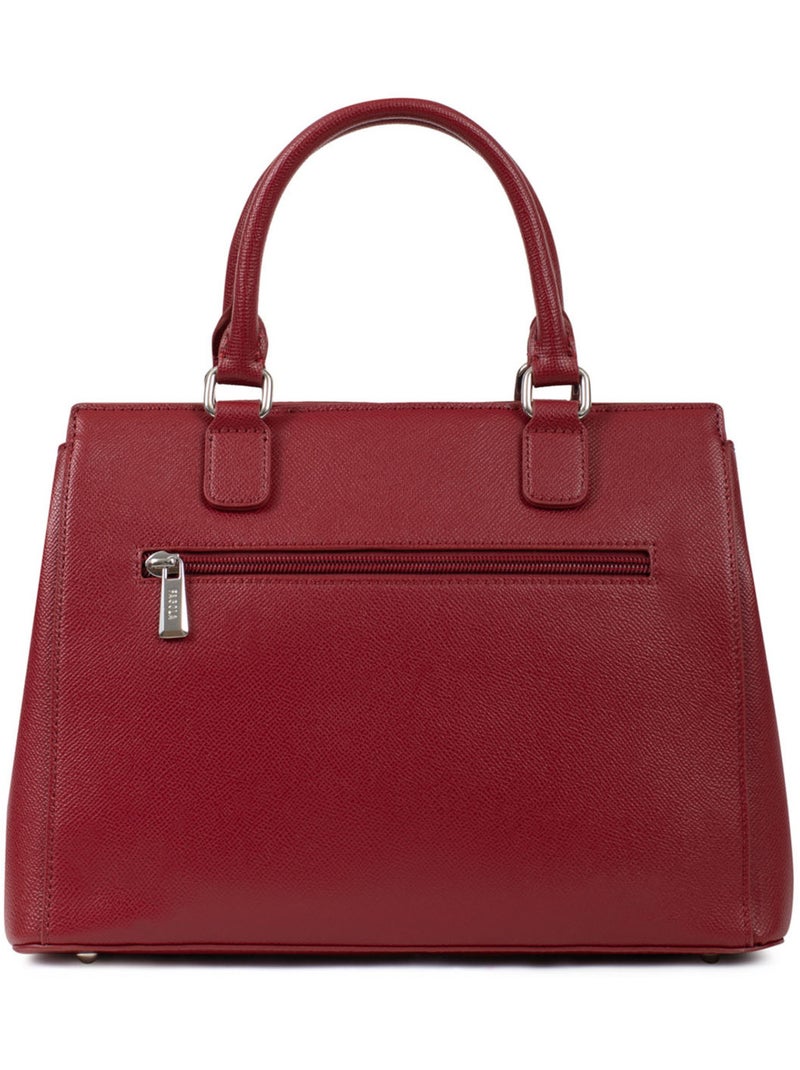 Sac porté main  tessa | fagola Rouge carmin - Kiabi