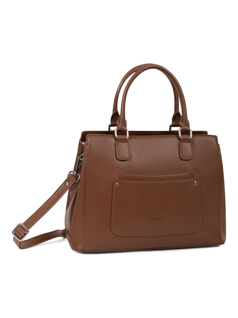 Sac porté main  tessa | fagola Terracotta - Kiabi