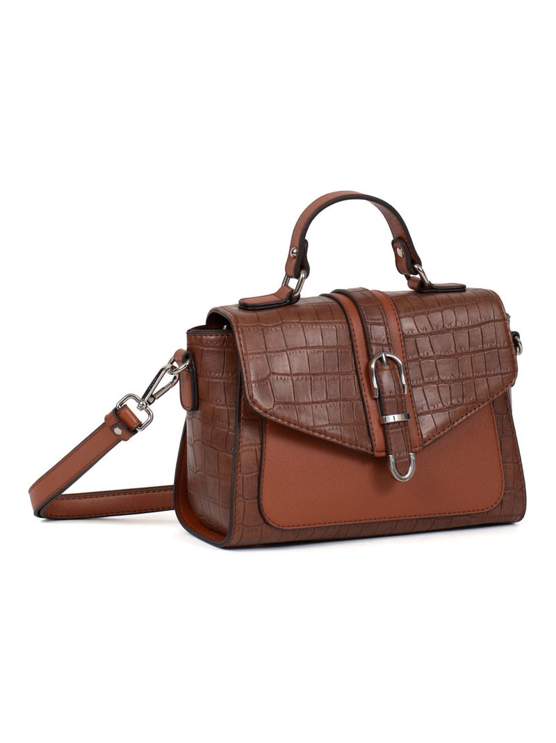 Sac porté main  véra | fagola Marron - Kiabi