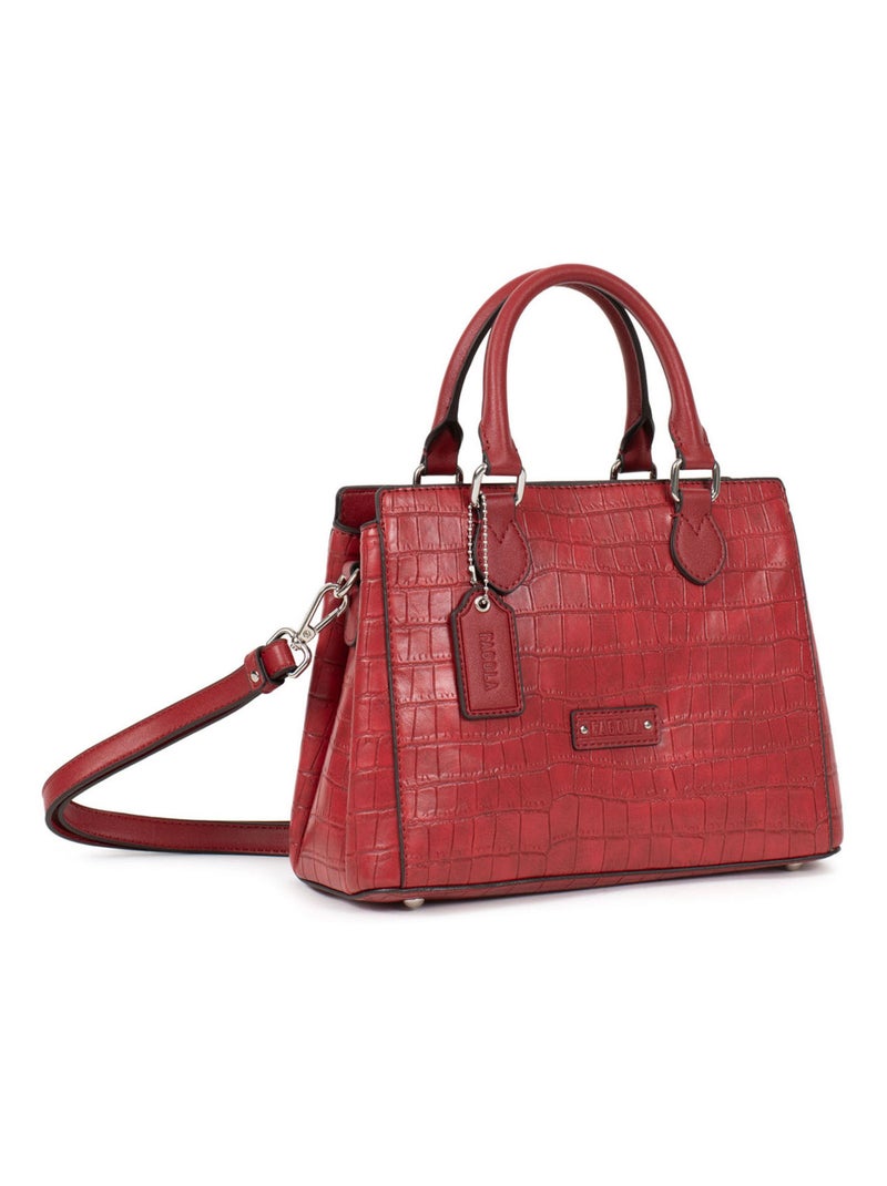Sac porté main  véra | fagola Rouge carmin - Kiabi