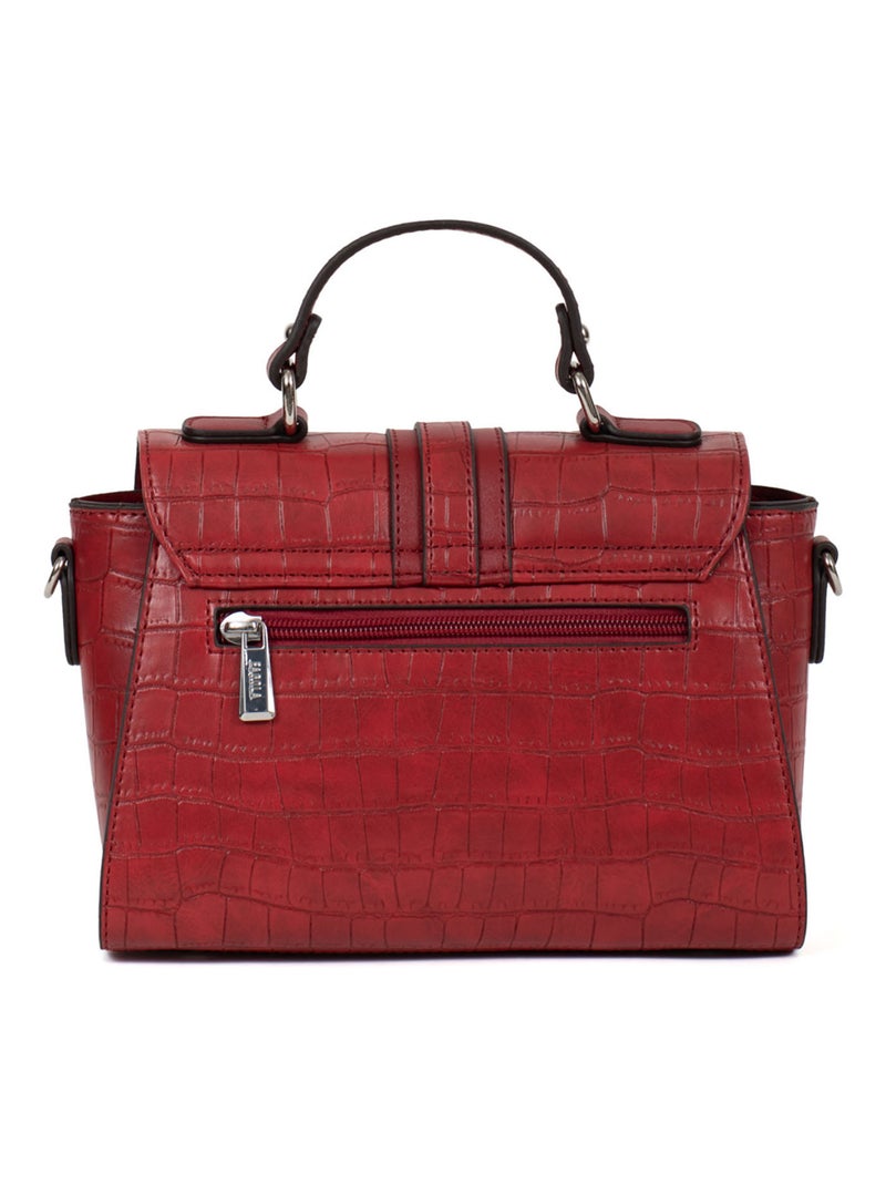 Sac porté main  véra | fagola Rouge carmin - Kiabi