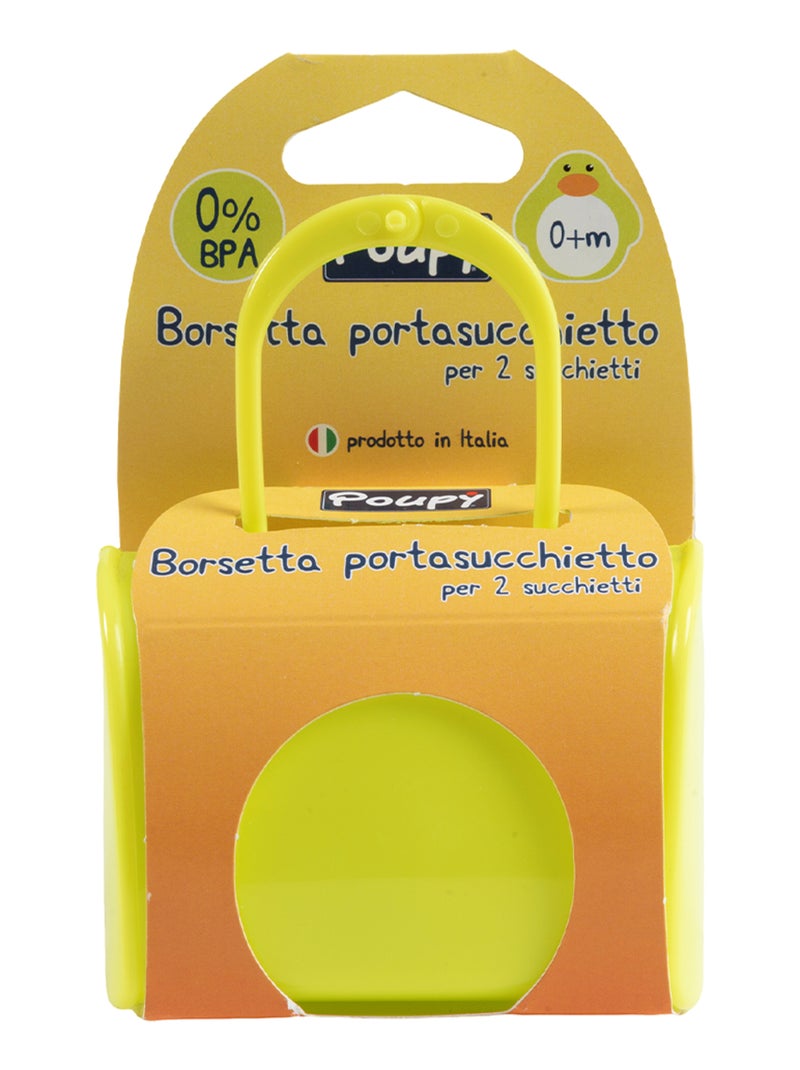 Sac porte-tétine- Poupy- Vert - Kiabi