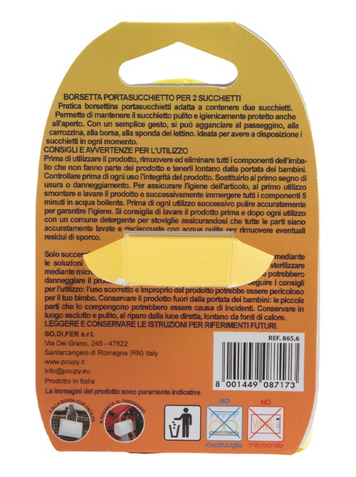 Sac porte-tétine- Poupy- - Kiabi