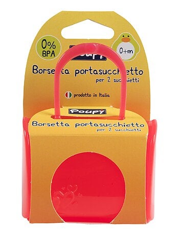 Sac porte-tétine-Poupy- pour enfants