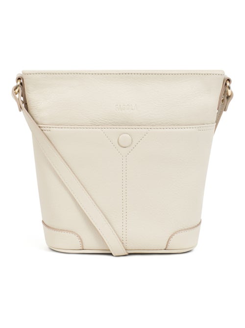 Sac porté travers - Cuir - FAGOLA - Kiabi