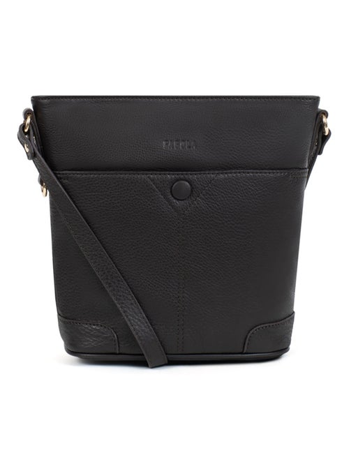 Sac porté travers - Cuir - FAGOLA - Kiabi