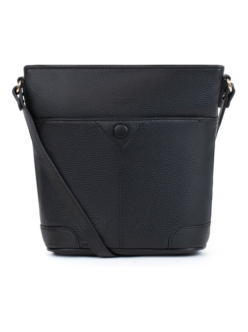 Sac porté travers - Cuir - FAGOLA - Kiabi