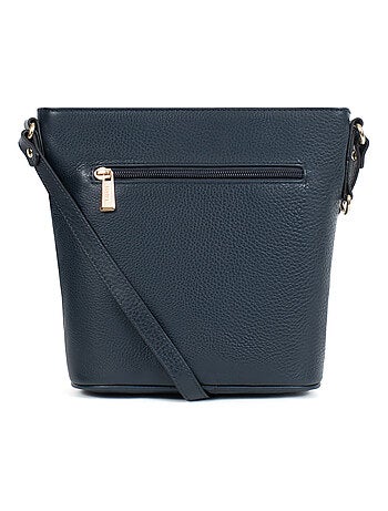 Sac porté travers - Cuir - FAGOLA Preta | FAGOLA