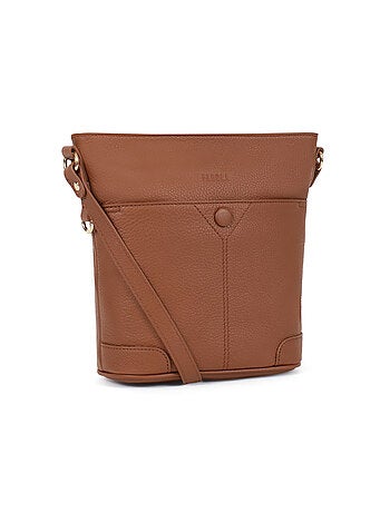 Sac porté travers - Cuir - FAGOLA Preta | FAGOLA