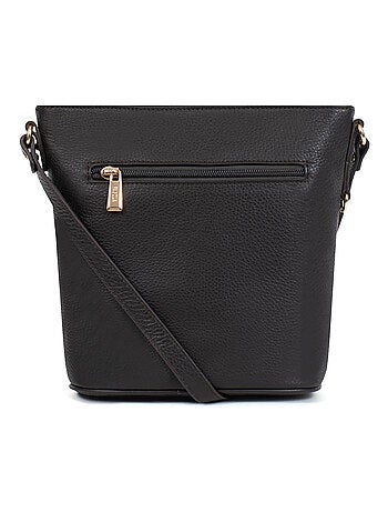Sac porté travers - Cuir - FAGOLA Preta | FAGOLA