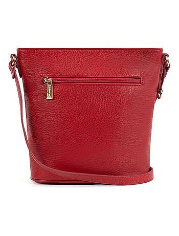 Sac porté travers - Cuir - FAGOLA Preta | FAGOLA