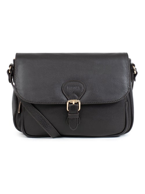 Sac porté travers - Cuir - Femme - Kiabi