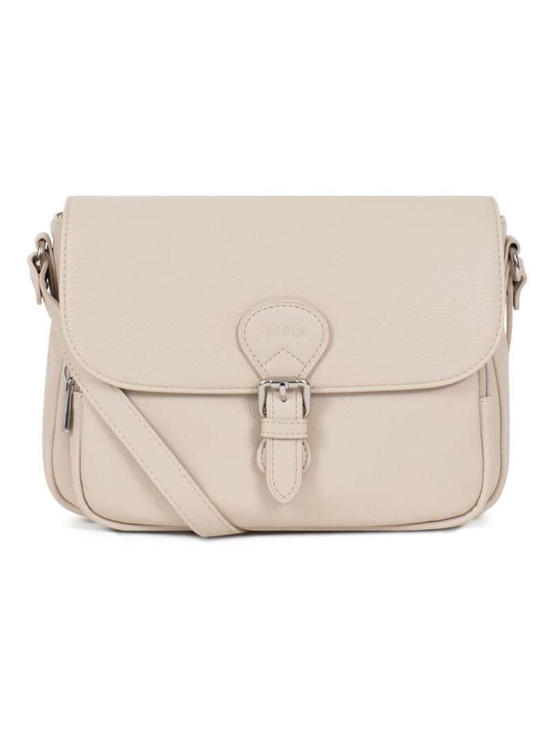Sac porté travers Beige clair - Kiabi
